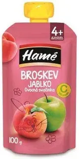 Hamé ovocná svačinka Broskev, jablko