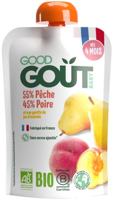 Good Gout BIO Broskev s hruškou