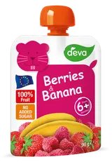 Deva Kapsička jahoda, malina a banán