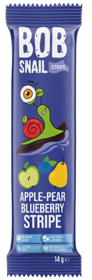 Šnek Bob Ovocný plátek jablko-hruška-borůvka
