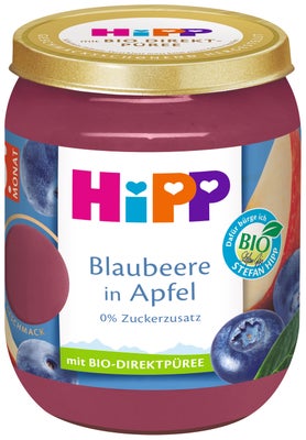 HiPP BIO Jablko a borůvky