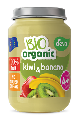 Deva BIO příkrm kiwi a banán