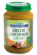 Hamánek Gnocchi s hovězím masem a smetanou