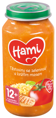 Hami masozeleninový příkrm Těstoviny s krůtou