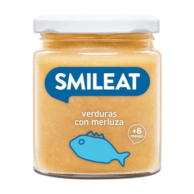Smileat BIO Příkrm divoká mořská štika se zeleninou, rýží a panenským olivovým olejem