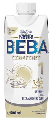 BEBA COMFORT 1, 5 HMO, tekuté počáteční mléko