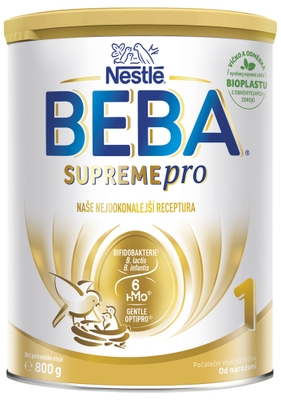 BEBA SUPREMEpro 1, 6 HMO, počáteční kojenecké mléko