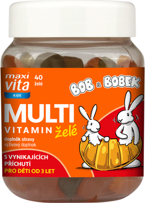 Maxi Vita Multivitamin želé doplněk stravy 133g