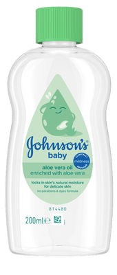 Johnson's Dětský olej s aloe vera