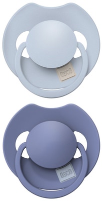 LOVI Dudlík silikonový dynamický, PRIME 6-18m, Baby Blue/Blue