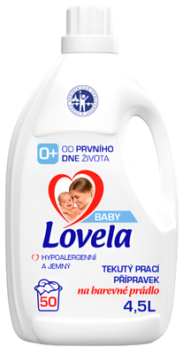Lovela Baby Tekutý prací prostředek na barevné prádlo 4,5 l