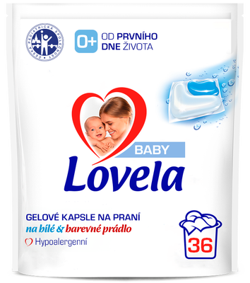 Lovela Baby gelové kapsle na praní