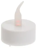 LED čajová svíčka, bez časovače, 4 ks