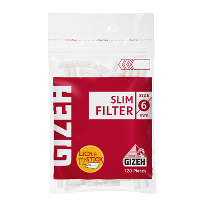 Gizeh Cigaretové filtry Slim 120 ks
