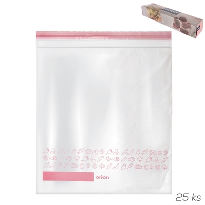 ORION Sáček zip UH 25 ks 34x27 cm
