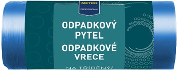 Metro Professional Pytel silný modrý 120 l