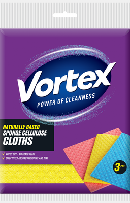 Vortex Houbové hadříky z přírodního materiálu 3 ks