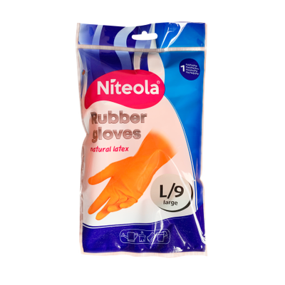 Niteola Rukavice gumové - latexové, vel. L
