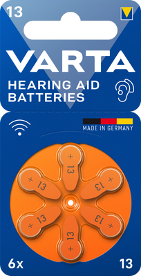 Varta Hearing Aid Battery 13