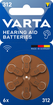 Varta Hearing Aid Battery 312
