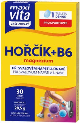 Maxi Vita Vaše Zdraví Hořčík+ B6 magnézium 25,65g