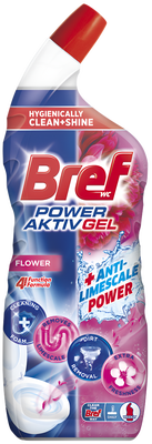 Bref Power Aktiv Gel Flower WC čistič