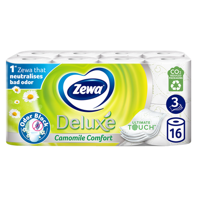 Zewa Deluxe Camomile Comfort toaletní papír 3vrstvý, 16 rolí