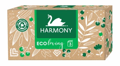 Harmony Papírové kapesníky ECO Loving 3 vrstvé