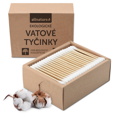 Allnature EKO vatové tyčinky