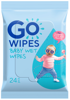 GoWipes Dětské vlhčené ubrousky pro novorozence