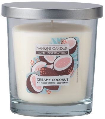 Yankee Candle Vonná svíčka ve skle střední Creamy Coconut