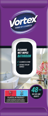 Vortex Vlhčené ubrousky na koupelnové plochy