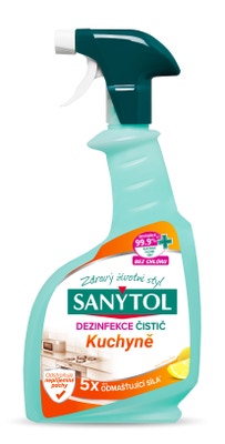 Sanytol Dezinfekce kuchyně s vůní citrónu ve spreji