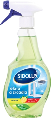 Sidolux Nano Code Lemon Čistič na okna a zrcadla