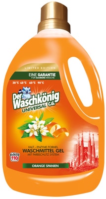 WaschKönig Gel dávek Universal Orange Spanien