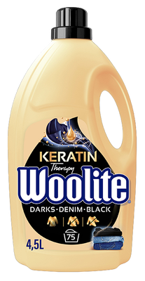 Woolite Darks, Denim, Black s keratinem 4,5l