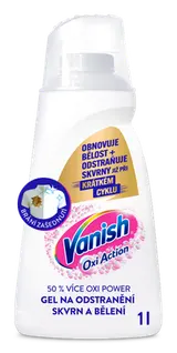 Vanish Oxi Action gel na bělení a odstranění skvrn