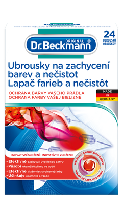 Dr. Beckmann Ubrousky na zachycení barev a nečistot