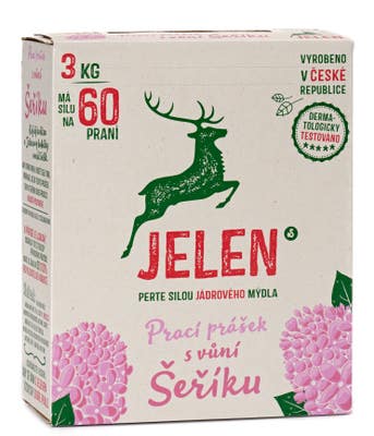 Jelen Prací prášek s vůní šeříku 3kg