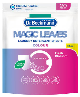 Dr. Beckmann Prací ubrousky pro barevné prádlo Magic Leaves Color Fresh Blossom