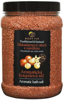 Vivaco Sůl do koupele - Makadamový ořech s vanilkou