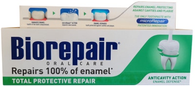 BioRepair Total Protective Repair zubní pasta - pomáhá překrývat odhalené zubní krčky