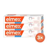 Elmex Zubní pasta Caries Protection Gentle White Tripack 3x75 ml