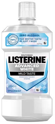 Listerine Advanced White Mild Taste ústní voda