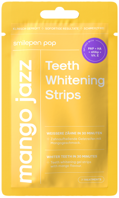 Smilepen Pop Bělicí pásky na zuby Mango Jazz