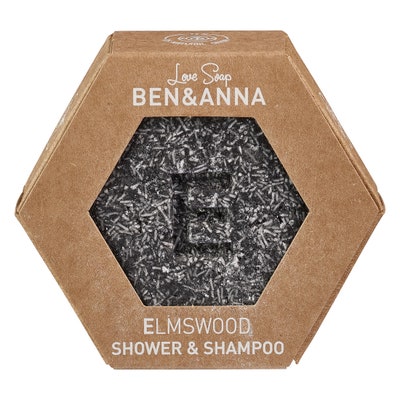 Ben & Anna Tuhý šampon a mýdlo Elm Wood