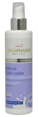Vivaco Vivapharm Čisticí pleťová voda s extrakty z kozího mléka