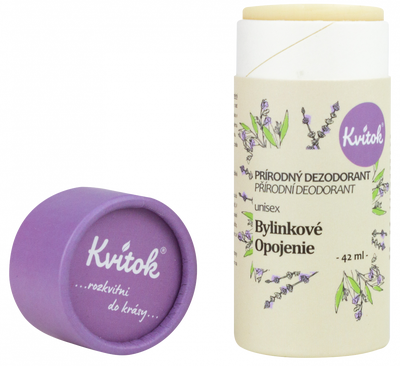 Kvitok Tuhý deodorant Bylinkové opojení