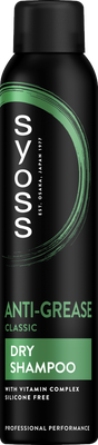 Syoss Suchý šampon Anti-Grease pro mastící se vlasy