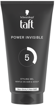 Taft Power Invisible gel - mega silně tužící